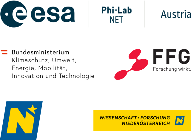 ESA Phi-Lab and Funding Partner Logos